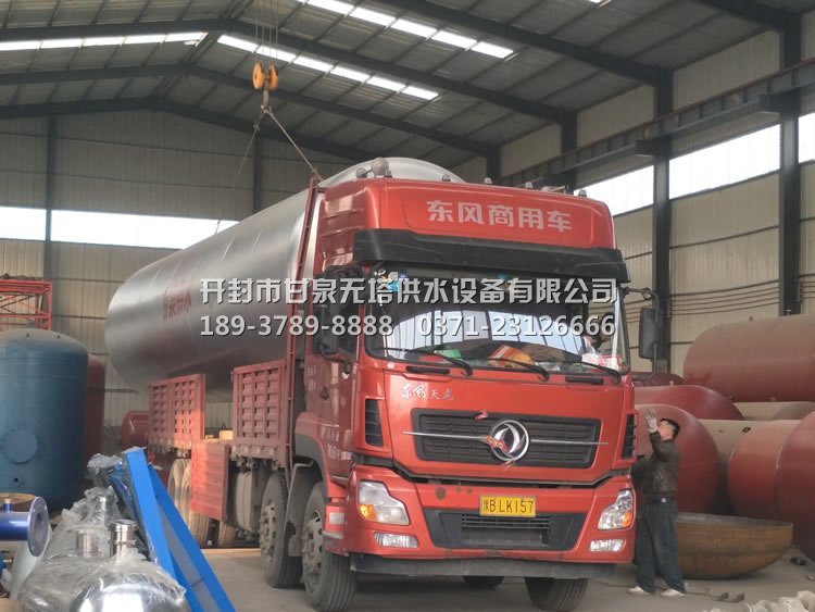 三門(mén)峽某小區(qū)購(gòu)60噸無(wú)塔供水器